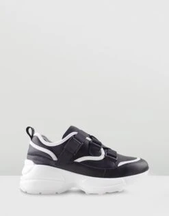 Kane Sneakers Black & White By Sol Sana