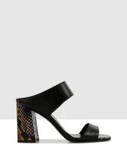 Leonor Sandals Black By Sempre Di