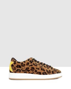 Liliana Sneakers Leopard-Yellow By S By Sempre Di