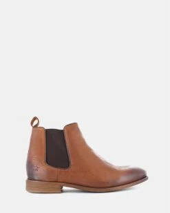 Lloyd Chelsea Boots Tan Leather By Wild Rhino