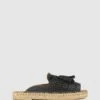 Lovely Laser Cut Espadrille Sandals Black By Airflex -Vionic AU Shop ic lovely laser cut espadrille sandals 1015022