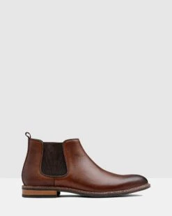 Lucca Chelsea Boots Tan By Aq By Aquila