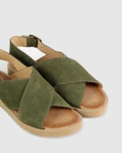 Mandy Sandals 96-green By S By Sempre Di