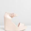 Mar Wedges Nude Gloss By Melissa -Vionic AU Shop ic mar wedges 868551