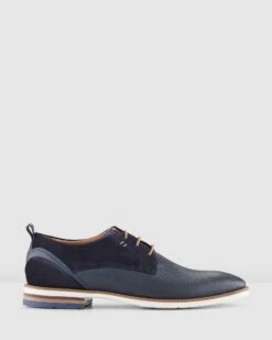 Martins Lace Ups Blue By Aquila