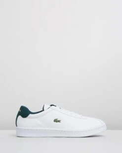 Masters - Men's White & Dark Green By Lacoste