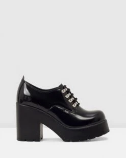Mayhem Black Patent Leather By Roc Boots Australia
