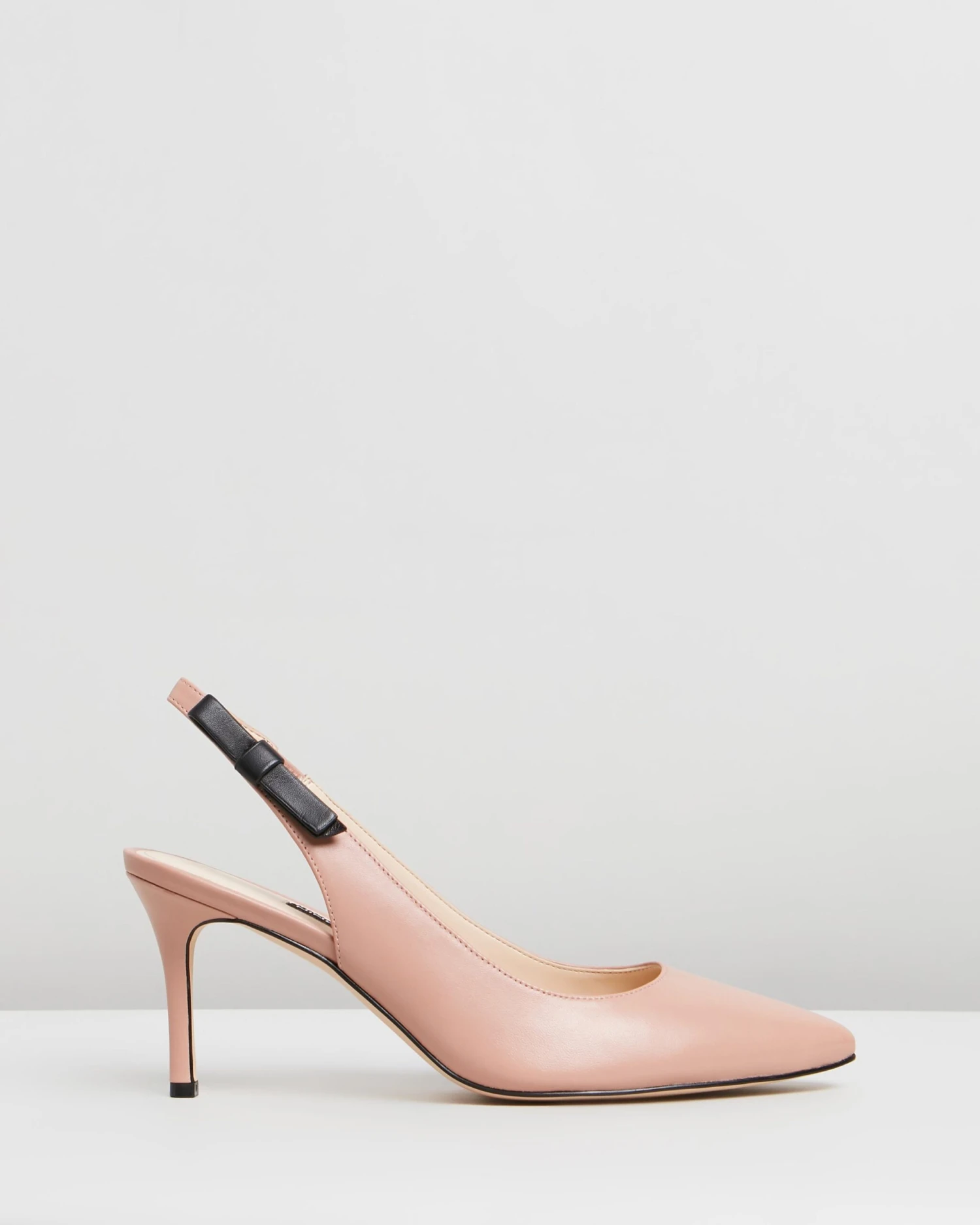 Meena Light Pink Leather By Nine West 3 Meena Light Pink Leather By Nine West