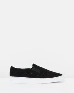 Midi Perf Slip-on Sneakers Black By Vionic