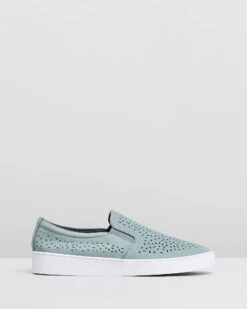 Midi Perf Slip-on Sneakers Mint By Vionic