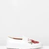Midi Slip-on Sneakers White Floral By Vionic -Vionic AU Shop ic midi slip on sneakers 674788
