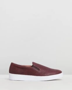 Midi Snake Slip-On Sneakers Merlot Snake By Vionic