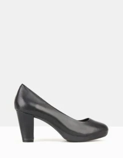Miles Platform Pumps Black By Airflex