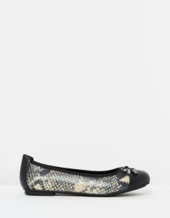 Minna Ballet Flats Natural Snake By Vionic