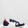 Monaco Sneakers White, Navy And Red By Philippe Model -Vionic AU Shop ic monaco sneakers 768871