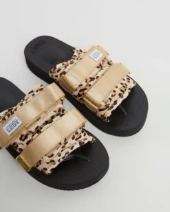Moto Sandals Leopard By Suicoke