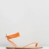 Narciso Sandals Tangerine Smooth By Spurr -Vionic AU Shop ic narciso sandals 860786