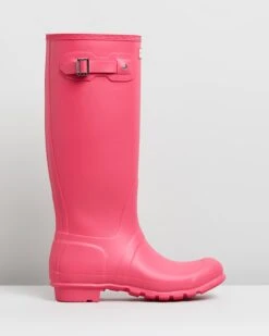 Original Tall Boots - Women's Bright Pink By Hunter