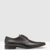 Owen Leather Shoes Black Pebble By Oxford -Vionic AU Shop ic owen leather shoes 1017257