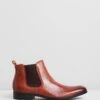 Pace Performance Chelsea Boots Tan By Jeff Banks