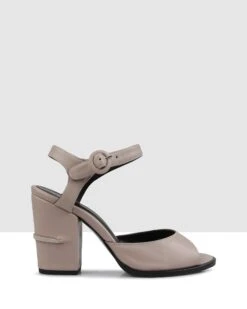 Pepita Block Sandals Cipria By Sempre Di