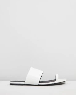 Presley White Leather By Alias Mae