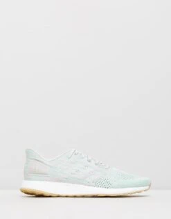 PureBOOST DPR - Women's Raw White, Footwear White & Clear Mint By Adidas Performance