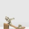 Raegan Footbed Block Heel Sandals Snake By Betts -Vionic AU Shop ic raegan footbed block heel sandals 948680