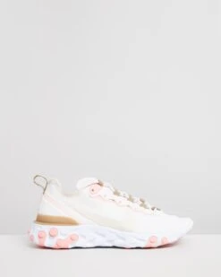 React Element 55 - Women's Phantom, Light Orewood Brown & Parachute Beige By Nike