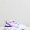 React Element 55 - Women's Football Grey, Psychic Blue & Hyper Violet By Nike -Vionic AU Shop ic react element 55 women s 785428