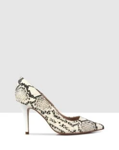 Regina Courtshoes Bianco-Nero By Sempre Di