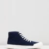 Rhubarb High Top Sneakers Navy By Good News -Vionic AU Shop ic rhubarb high top sneakers 675840
