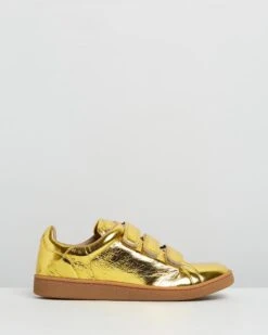 Jérôme Dreyfuss Run Sneakers Dore By Jerome Dreyfuss