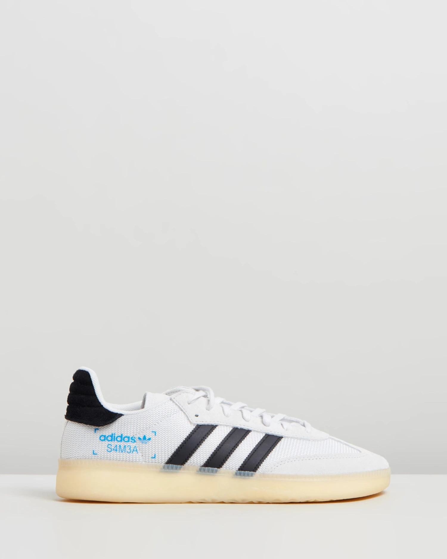 Samba RM - Unisex Crystal White, Core Black & Bluebird By Adidas Originals 3 Samba RM - Unisex Crystal White, Core Black & Bluebird By Adidas Originals