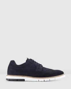 Saxon Lace Ups Navy By Aquila