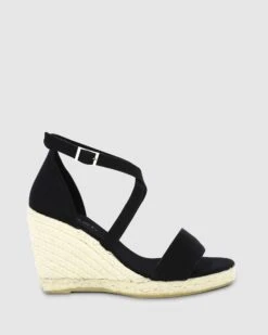 Siera Wedges Black By Marcus B