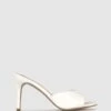 Sly Stiletto Heel Mules White By Betts 1 Sly Stiletto Heel Mules White By Betts -Vionic AU Shop ic sly stiletto heel mules 977016