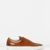 Sneaker 1 Tan Hand-Painted Calf By Grenson -Vionic AU Shop ic sneaker 1 543888