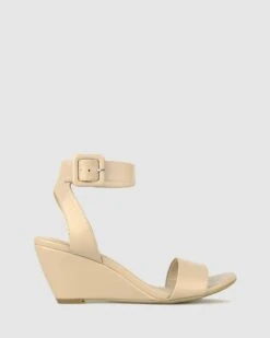 Sonny Wedge Heel Sandals Nude By Betts