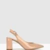 Spring Sling Back Pumps Dark Blush Patent By Betts -Vionic AU Shop ic spring sling back pumps 912689