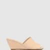 Stevie Wedge Heel Mules Nude By Betts -Vionic AU Shop ic stevie wedge heel mules 1013985