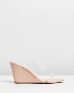 Tanya Clear Vynalite & Skin Capretto By Tony Bianco