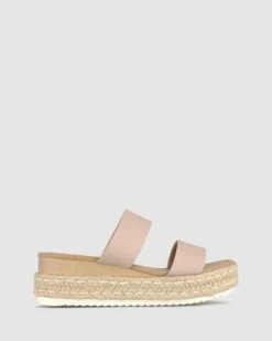 Tavi Rope Flatform Sandals Latte By Betts
