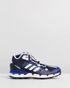 Terrex Fast GTX X Adidas Originals Navy, Feather White & Grey By White Mountaineering