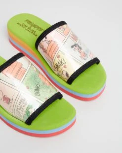The Slide Peanuts X Marc Jacobs Multi By Marc Jacobs