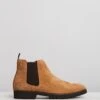 Thompson Suede Gusset Boots Tan By Double Oak Mills -Vionic AU Shop ic thompson suede gusset boots 873506