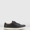 Trent Black Oiled Leather By Hush Puppies -Vionic AU Shop ic trent 948475