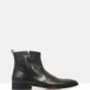 Tristan Ankle Boots Black By Brando