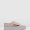 Tullie Sneakers Blush Leather By Jo Mercer