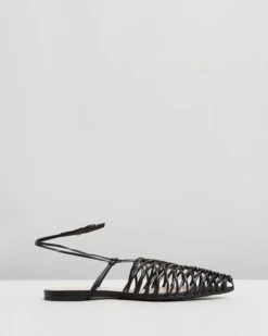 Woven Flats Black By Schutz